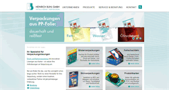 Desktop Screenshot of heinrich-buhl.de